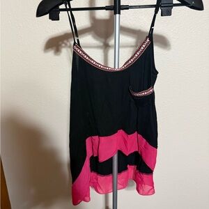 Rue21 Black and Pink Camisole